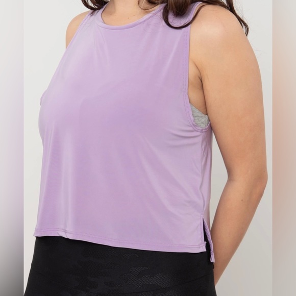 VGUC Onzie Lavender Flow Tempo Tank (Sz Sm) - Picture 2 of 10